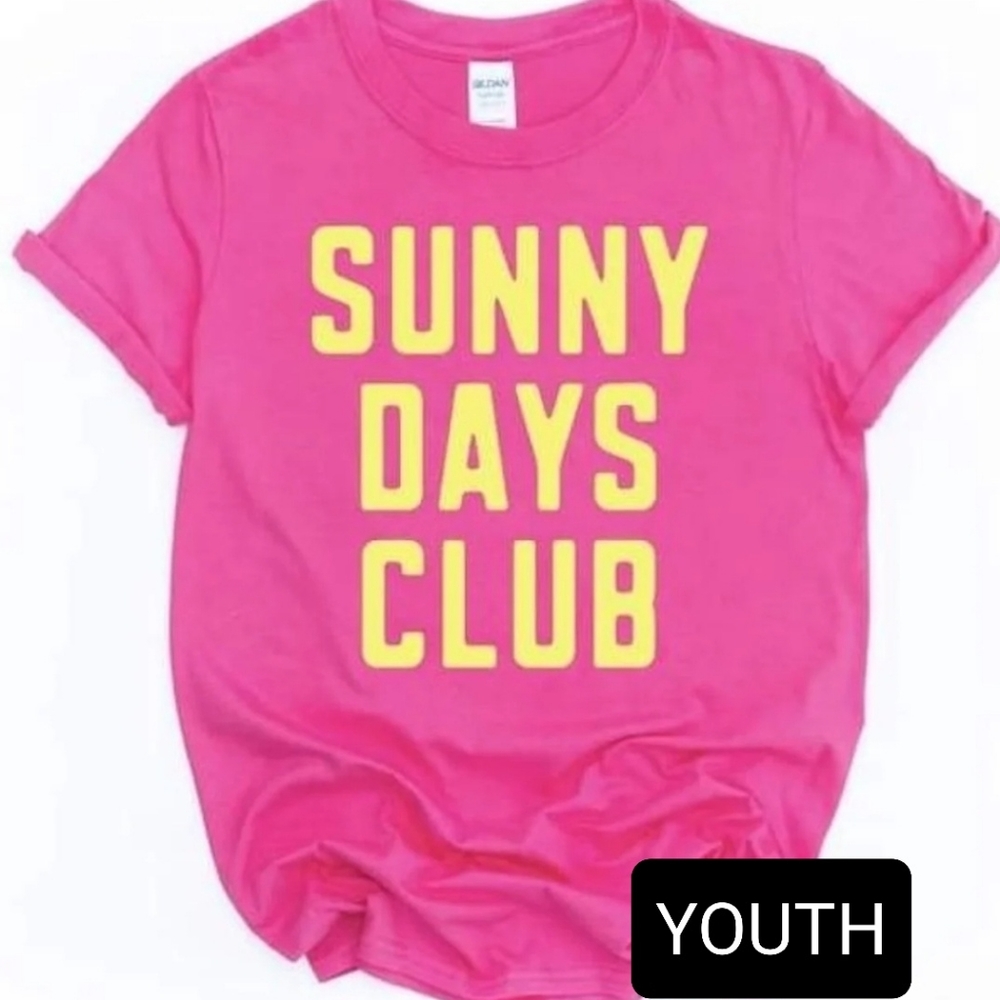 NEW Sunny Days Club Tee